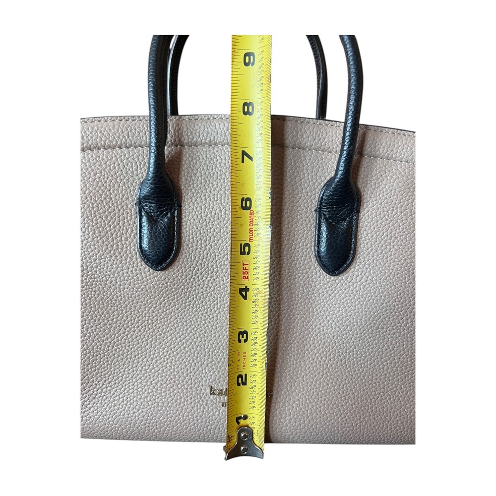 Kate Spade New York Knott Colorblock Satchel Bag Leather Crossbody Strap - Picture 11 of 13